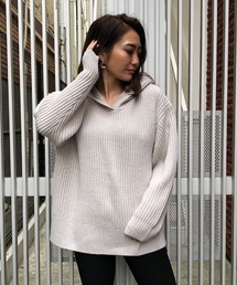 オーバーサイズフーディーKNIT