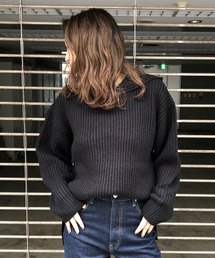 オーバーサイズフーディーKNIT