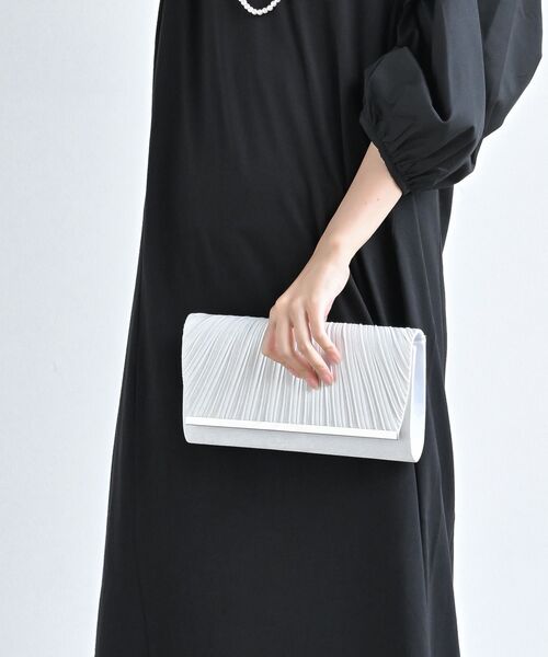 rps（アールピーエス）の「パーティーバッグ（クラッチバッグ・レディース・ベージュ/グレー/ブラック/チャコールグレー・フリー）」の12枚目の写真