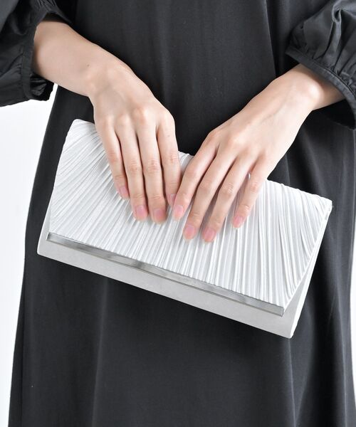 rps（アールピーエス）の「パーティーバッグ（クラッチバッグ・レディース・ベージュ/グレー/ブラック/チャコールグレー・フリー）」の13枚目の写真