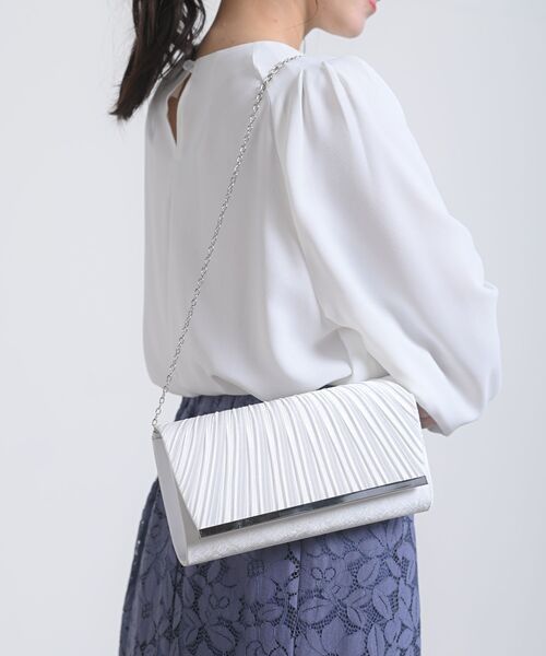 rps（アールピーエス）の「パーティーバッグ（クラッチバッグ・レディース・ベージュ/グレー/ブラック/チャコールグレー・フリー）」の15枚目の写真