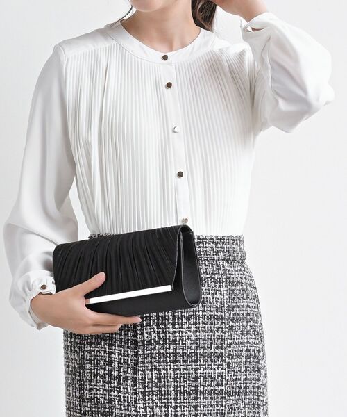 rps（アールピーエス）の「パーティーバッグ（クラッチバッグ・レディース・ベージュ/グレー/ブラック/チャコールグレー・フリー）」の19枚目の写真