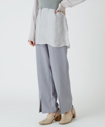 mystic | センタースリットパンツ　/セットアップ(その他パンツ)