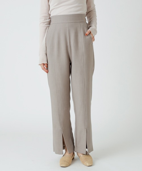 mystic（ミスティック）の「センタースリットパンツ　/セットアップ（その他パンツ・レディース・ベージュ/グレー/グリーン・1/2）」の13枚目の写真