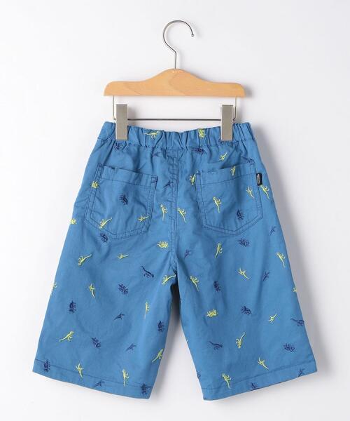 green label relaxing（グリーンレーベルリラクシング）の「総柄刺しゅうパンツ 5L（その他パンツ・キッズ・ベージュ/コバルトブルー・105/95/125/115/135）」の4枚目の写真