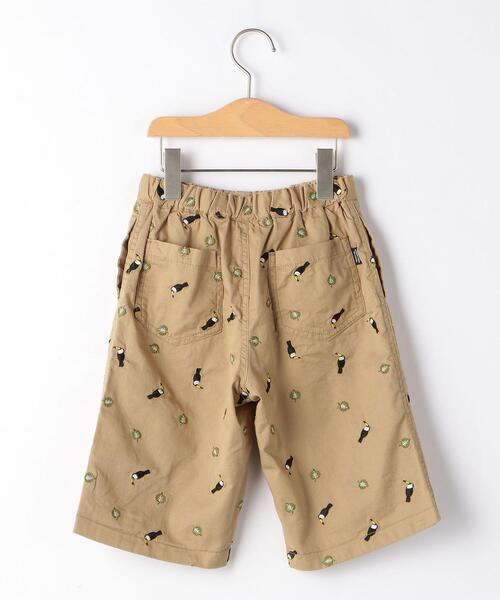 green label relaxing（グリーンレーベルリラクシング）の「総柄刺しゅうパンツ 5L（その他パンツ・キッズ・ベージュ/コバルトブルー・105/95/125/115/135）」の10枚目の写真