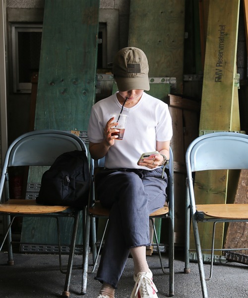 AVIREX(アヴィレックス)の「【6143501】AVIREX デイリー Vネック 半袖 Tシャツ(Tシャツ/カットソー・メンズ・ホワイト/チャコールグレー/ブラック/グレー/オリーブ/ロイヤルブルー・S/M/L/XL)」の15枚目の写真