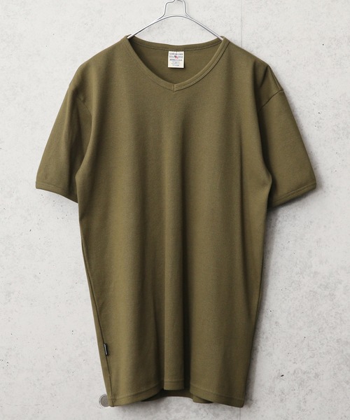 AVIREX(アヴィレックス)の「【6143501】AVIREX デイリー Vネック 半袖 Tシャツ(Tシャツ/カットソー・メンズ・ホワイト/チャコールグレー/ブラック/グレー/オリーブ/ロイヤルブルー・S/M/L/XL)」の9枚目の写真