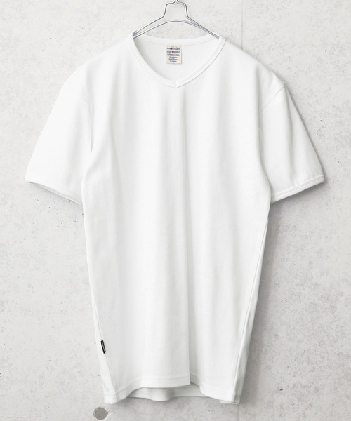 AVIREX(アヴィレックス)の「【6143501】AVIREX デイリー Vネック 半袖 Tシャツ(Tシャツ/カットソー・メンズ・ホワイト/チャコールグレー/ブラック/グレー/オリーブ/ロイヤルブルー・S/M/L/XL)」の11枚目の写真