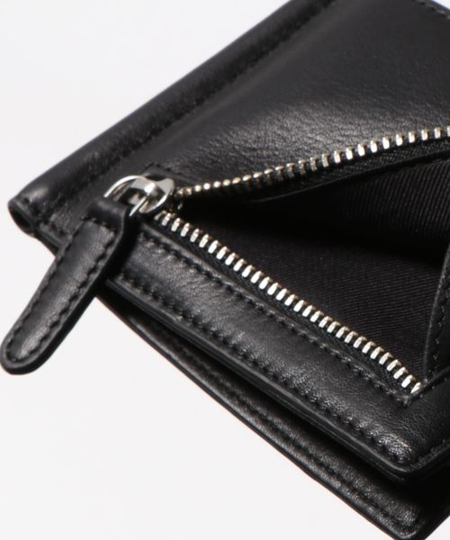 Otias(オティアス)の「オティアス Otias / クロームなめし牛革マネークリップ二つ折り財布(札入れ/マネークリップ・メンズ・ブラック/グレー/ブルー/ネイビー/レッド・FREE)」の9枚目の写真