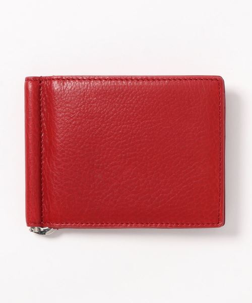 Otias(オティアス)の「オティアス Otias / クロームなめし牛革マネークリップ二つ折り財布(札入れ/マネークリップ・メンズ・ブラック/グレー/ブルー/ネイビー/レッド・FREE)」の19枚目の写真