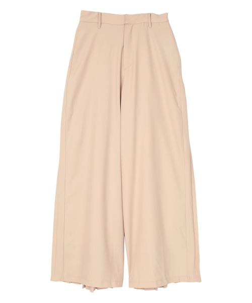 titivate（ティティベイト）の「ﾊﾞｯｸﾌﾟﾘｰﾂﾜｲﾄﾞﾊﾟﾝﾂ（その他パンツ・レディース・グレー/ベージュ/ライトベージュ・L/M/S）」の3枚目の写真