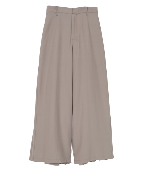 titivate（ティティベイト）の「ﾊﾞｯｸﾌﾟﾘｰﾂﾜｲﾄﾞﾊﾟﾝﾂ（その他パンツ・レディース・グレー/ベージュ/ライトベージュ・L/M/S）」の4枚目の写真