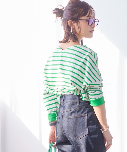 KOBE LETTUCE(コウベレタス)の「【低身長向けSサイズあり】ハイウエストワイドデニムパンツ(デニムパンツ・レディース・ブルー/ライトブルー/ホワイト/ブルー系その他/ブルー系その他2/ベージュ系その他/インディゴブルー/ベージュ/ホワイト系・XS/M/S/X-SMALL/MEDIUM/SMALL)」の20枚目の写真