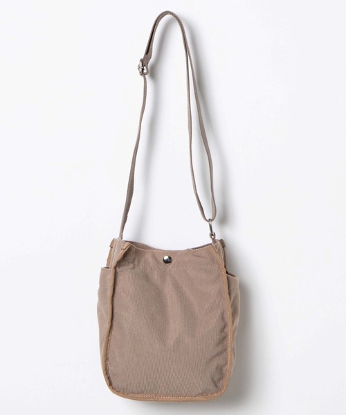 WEGO(ウィゴー)の「WEGO/BEN DAVIS CORDS SHOULDER TOTE(ショルダーバッグ・メンズ・ベージュ/ブラック・FREE)」の11枚目の写真