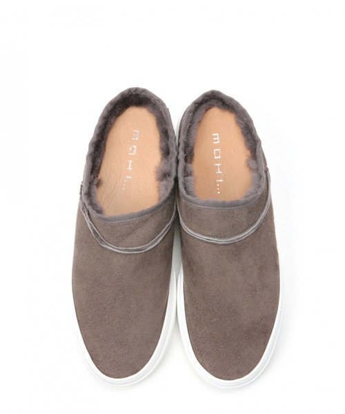 MOHI（モヒ）の「【MOHI（モヒ）】MUTON RVS（その他シューズ・レディース・ベージュ/グレー・MEDIUM/SMALL）」の3枚目の写真