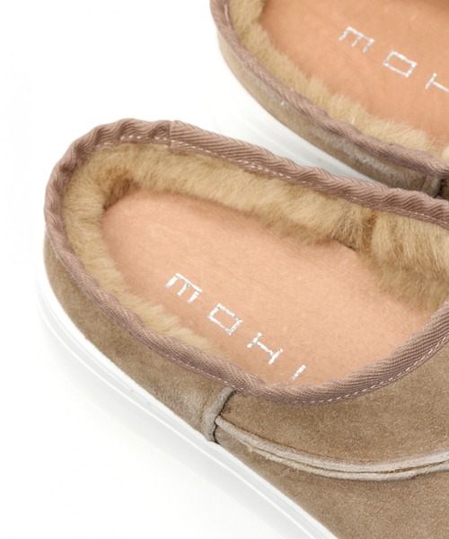 MOHI（モヒ）の「【MOHI（モヒ）】MUTON RVS（その他シューズ・レディース・ベージュ/グレー・MEDIUM/SMALL）」の4枚目の写真