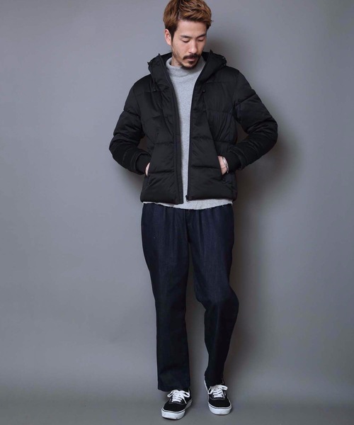OUTDOOR PRODUCTS(アウトドアプロダクツ)の「【OUTDOOR PRODUCTS】防風ストレッチ中綿ジャケット 防風加工 ストレッチ素材(ブルゾン・メンズ・杢グレー/ブラウン系その他/ブラック/ネイビー・MEDIUM/X-LARGE/LARGE/XX-LARGE)」の5枚目の写真