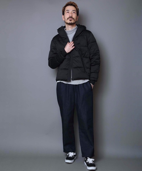 OUTDOOR PRODUCTS(アウトドアプロダクツ)の「【OUTDOOR PRODUCTS】防風ストレッチ中綿ジャケット 防風加工 ストレッチ素材(ブルゾン・メンズ・杢グレー/ブラウン系その他/ブラック/ネイビー・MEDIUM/X-LARGE/LARGE/XX-LARGE)」の6枚目の写真