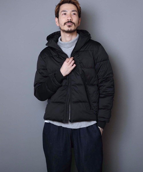 OUTDOOR PRODUCTS(アウトドアプロダクツ)の「【OUTDOOR PRODUCTS】防風ストレッチ中綿ジャケット 防風加工 ストレッチ素材(ブルゾン・メンズ・杢グレー/ブラウン系その他/ブラック/ネイビー・MEDIUM/X-LARGE/LARGE/XX-LARGE)」の7枚目の写真