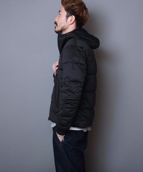 OUTDOOR PRODUCTS(アウトドアプロダクツ)の「【OUTDOOR PRODUCTS】防風ストレッチ中綿ジャケット 防風加工 ストレッチ素材(ブルゾン・メンズ・杢グレー/ブラウン系その他/ブラック/ネイビー・MEDIUM/X-LARGE/LARGE/XX-LARGE)」の8枚目の写真