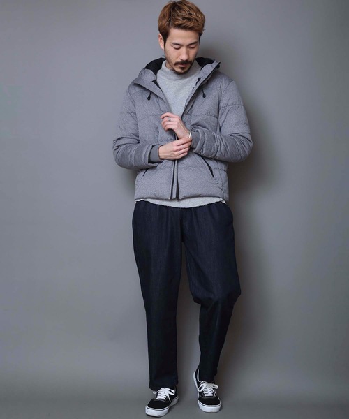 OUTDOOR PRODUCTS(アウトドアプロダクツ)の「【OUTDOOR PRODUCTS】防風ストレッチ中綿ジャケット 防風加工 ストレッチ素材(ブルゾン・メンズ・杢グレー/ブラウン系その他/ブラック/ネイビー・MEDIUM/X-LARGE/LARGE/XX-LARGE)」の12枚目の写真