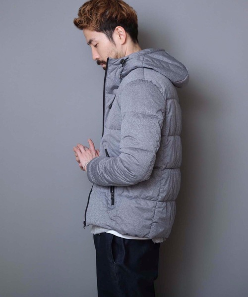 OUTDOOR PRODUCTS(アウトドアプロダクツ)の「【OUTDOOR PRODUCTS】防風ストレッチ中綿ジャケット 防風加工 ストレッチ素材(ブルゾン・メンズ・杢グレー/ブラウン系その他/ブラック/ネイビー・MEDIUM/X-LARGE/LARGE/XX-LARGE)」の14枚目の写真