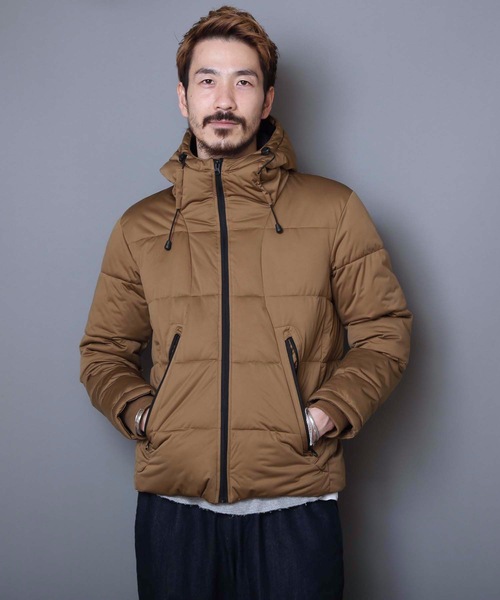 OUTDOOR PRODUCTS(アウトドアプロダクツ)の「【OUTDOOR PRODUCTS】防風ストレッチ中綿ジャケット 防風加工 ストレッチ素材(ブルゾン・メンズ・杢グレー/ブラウン系その他/ブラック/ネイビー・MEDIUM/X-LARGE/LARGE/XX-LARGE)」の19枚目の写真