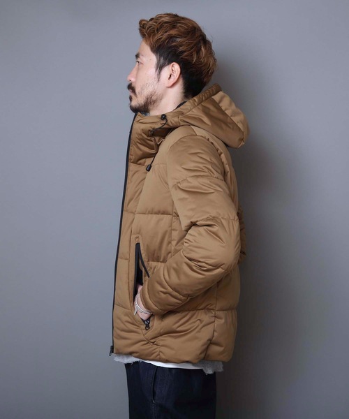 OUTDOOR PRODUCTS(アウトドアプロダクツ)の「【OUTDOOR PRODUCTS】防風ストレッチ中綿ジャケット 防風加工 ストレッチ素材(ブルゾン・メンズ・杢グレー/ブラウン系その他/ブラック/ネイビー・MEDIUM/X-LARGE/LARGE/XX-LARGE)」の22枚目の写真