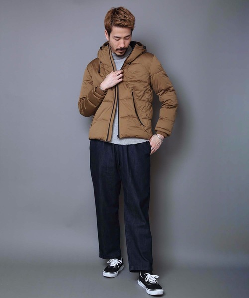 OUTDOOR PRODUCTS(アウトドアプロダクツ)の「【OUTDOOR PRODUCTS】防風ストレッチ中綿ジャケット 防風加工 ストレッチ素材(ブルゾン・メンズ・杢グレー/ブラウン系その他/ブラック/ネイビー・MEDIUM/X-LARGE/LARGE/XX-LARGE)」の17枚目の写真