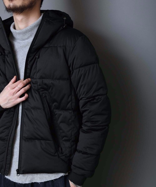 OUTDOOR PRODUCTS(アウトドアプロダクツ)の「【OUTDOOR PRODUCTS】防風ストレッチ中綿ジャケット 防風加工 ストレッチ素材(ブルゾン・メンズ・杢グレー/ブラウン系その他/ブラック/ネイビー・MEDIUM/X-LARGE/LARGE/XX-LARGE)」の10枚目の写真