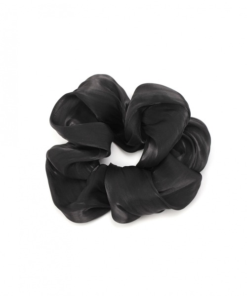 LEPSIM（レプシィム）の「シフォンシュシュ　926628（シュシュ・レディース・ベージュ系その他/キャメル/ライトグリーン/ブラック・ONE SIZE）」の3枚目の写真