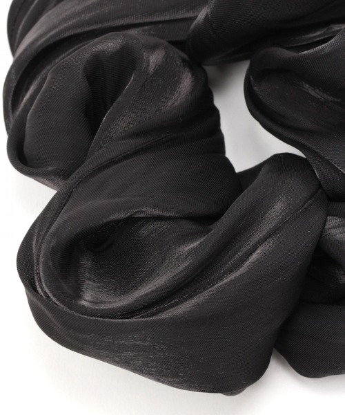 LEPSIM（レプシィム）の「シフォンシュシュ　926628（シュシュ・レディース・ベージュ系その他/キャメル/ライトグリーン/ブラック・ONE SIZE）」の5枚目の写真