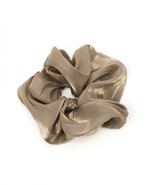 LEPSIM（レプシィム）の「シフォンシュシュ　926628（シュシュ・レディース・ベージュ系その他/キャメル/ライトグリーン/ブラック・ONE SIZE）」の7枚目の写真