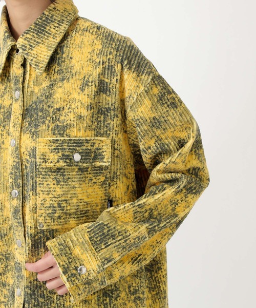 NOIR（ノワール）の「NOIR／パターンコールシャツ 2925742（シャツ/ブラウス・レディース・イエロー・FREE）」の3枚目の写真