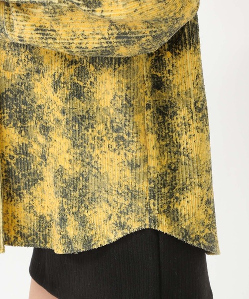 NOIR（ノワール）の「NOIR／パターンコールシャツ 2925742（シャツ/ブラウス・レディース・イエロー・FREE）」の4枚目の写真