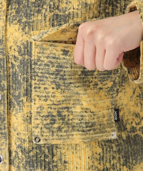 NOIR（ノワール）の「NOIR／パターンコールシャツ 2925742（シャツ/ブラウス・レディース・イエロー・FREE）」の6枚目の写真