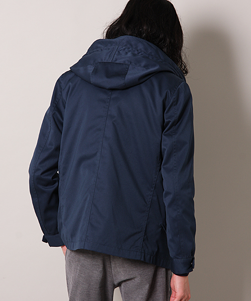 MEN'S MELROSE（メンズメルローズ）の「【成宮寛貴さん着用smart12月号】T/Cツイル　ショートモッズコート[ライナーつき]（モッズコート・メンズ・グレー/ターコイズブルー/オレンジ・LARGE/MEDIUM/X-LARGE）」の18枚目の写真