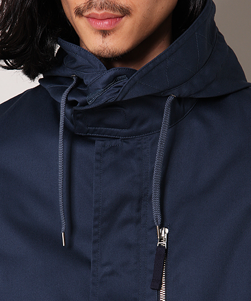 MEN'S MELROSE（メンズメルローズ）の「【成宮寛貴さん着用smart12月号】T/Cツイル　ショートモッズコート[ライナーつき]（モッズコート・メンズ・グレー/ターコイズブルー/オレンジ・LARGE/MEDIUM/X-LARGE）」の21枚目の写真