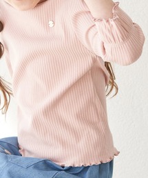 ROPE' PICNIC（ロペピクニック）の「【KIDS】テレコ7分丈プルオーバー（Tシャツ/カットソー・キッズ）」
