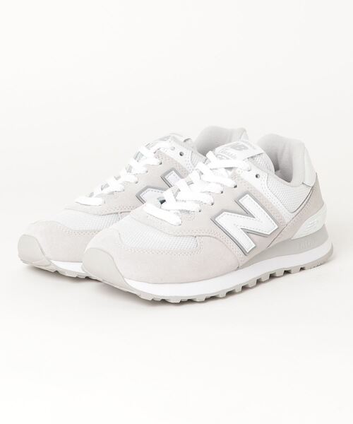 NEW BALANCE（ニューバランス）の「ML574（スニーカー・メンズ・ホワイト/レッド/ブルー・26.5cm/28.0cm/24.5cm/26.0cm/25.5cm/27.0cm/27.5cm/29.0cm/23.0cm/24.0cm/23.5cm/25.0cm/22.5㎝/28.5cm）」の4枚目の写真