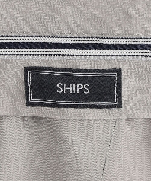 SHIPS（シップス）の「SHIPS: 〈手洗い可能〉ラスティック  ウォッシャブル ストレッチ パンツ（スラックス・メンズ・チャコールグレー/ネイビー/グレー系/ダークグレー・48/52/42/46/50/44）」の8枚目の写真