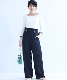 マイストラーダ　オリーブ色 ワイドパンツ 34 55952565b_16_d_215.jpg