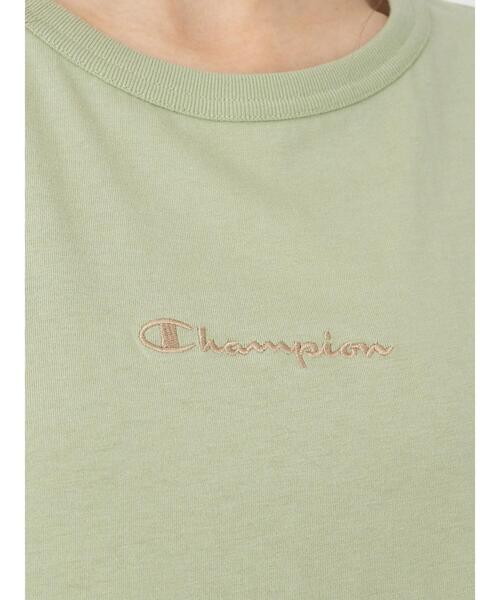 Champion（チャンピオン）の「Champion×earthフレンチプルオーバー ＊（Tシャツ/カットソー・レディース・ホワイト/ブラック/カーキ/モカ・FREE）」の18枚目の写真