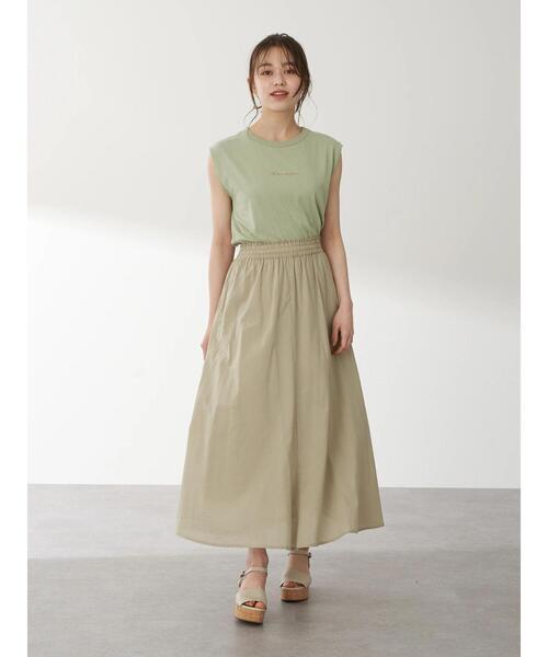 Champion（チャンピオン）の「Champion×earthフレンチプルオーバー ＊（Tシャツ/カットソー・レディース・ホワイト/ブラック/カーキ/モカ・FREE）」の15枚目の写真