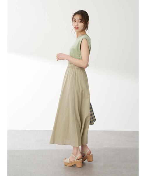 Champion（チャンピオン）の「Champion×earthフレンチプルオーバー ＊（Tシャツ/カットソー・レディース・ホワイト/ブラック/カーキ/モカ・FREE）」の14枚目の写真