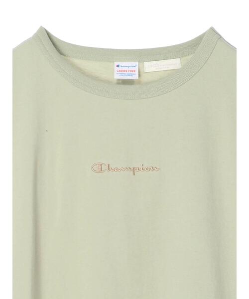 Champion（チャンピオン）の「Champion×earthフレンチプルオーバー ＊（Tシャツ/カットソー・レディース・ホワイト/ブラック/カーキ/モカ・FREE）」の12枚目の写真