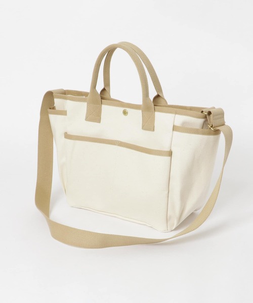 URBAN RESEARCH DOORS（アーバンリサーチドアーズ）の「【WEB限定】URBAN RESEARCH DOORS SELECT　ツールバッグ（トートバッグ・レディース・ブラウン/ネイビー/ライトベージュ・ONE）」の13枚目の写真