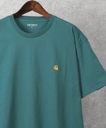 【Carhartt/カーハート】 ワンポイント ブランドロゴ 半袖Tシャツ/CHASE T-SHIRT/ビッグシルエット