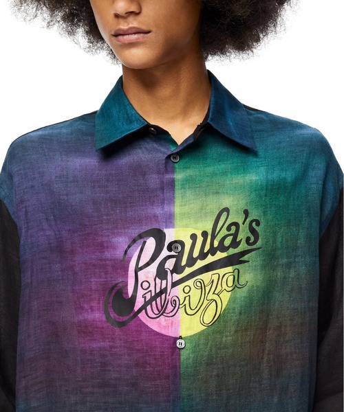 LOEWE（ロエベ）の「ムーン プリント シャツ (リネン)（シャツ/ブラウス・メンズ・マルチ・48）」の3枚目の写真